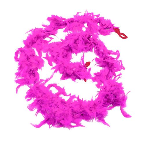 BOA DE PLUMAS FUCSIA 1.8 METROS por mayor en Chile