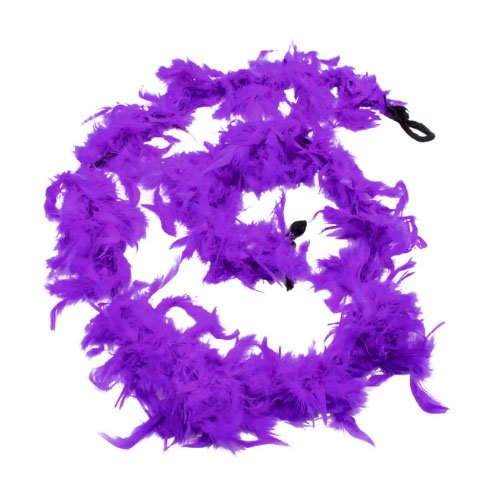 BOA DE PLUMAS MORADO 1.8 METROS por mayor en Chile