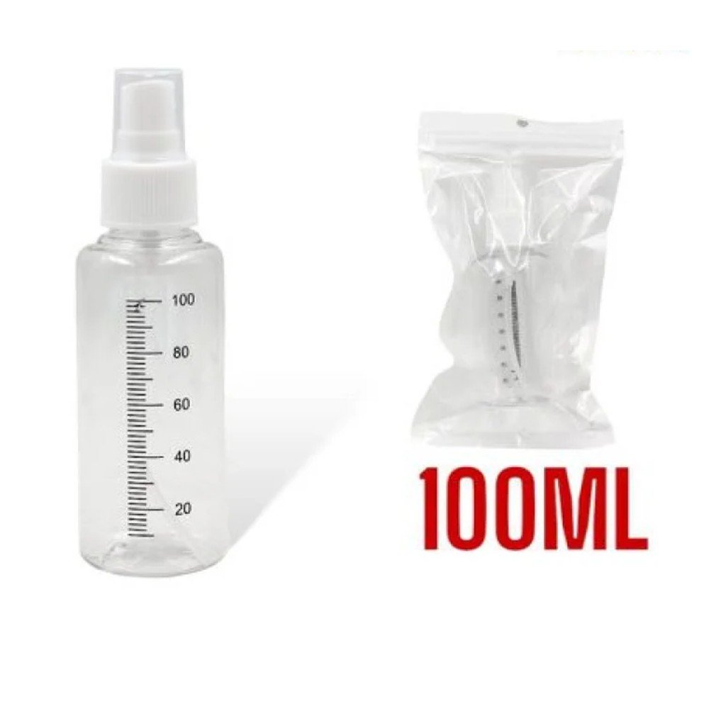 BOTELLA PULVERIZADOR TAPA BLANCA 100 ML por mayor en Chile