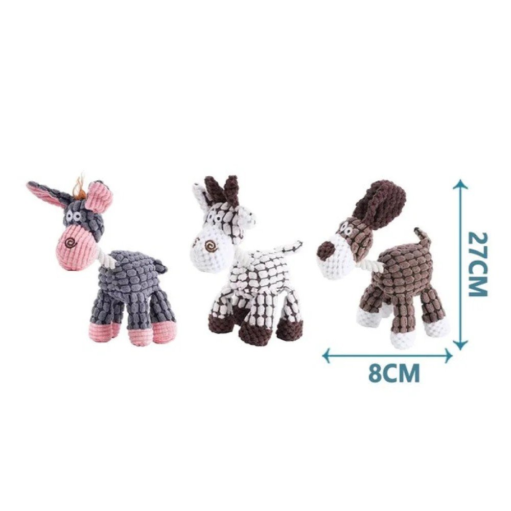 ANIMALES DE PELUCHE PARA MASCOTA 27 X 8 CM por mayor en Chile