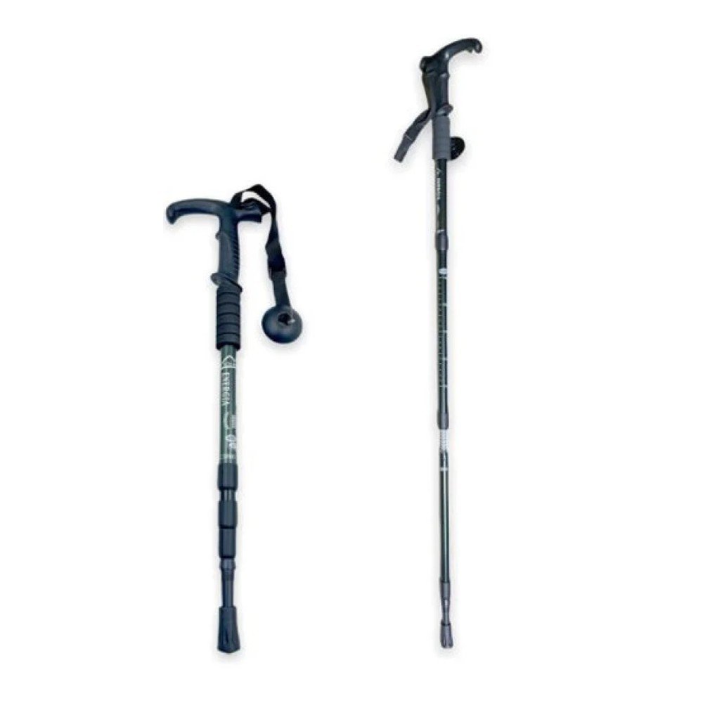 BASTON ALUMINIO MANGO NEGRO 1 ZA por mayor en Chile