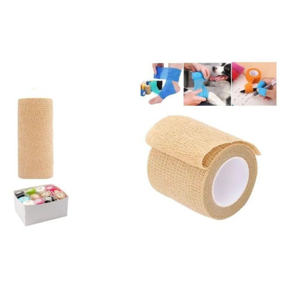 VENDAJE AUTOADHESIVO DE COLOR 10 CM X 4,5 METROS por mayor en Chile