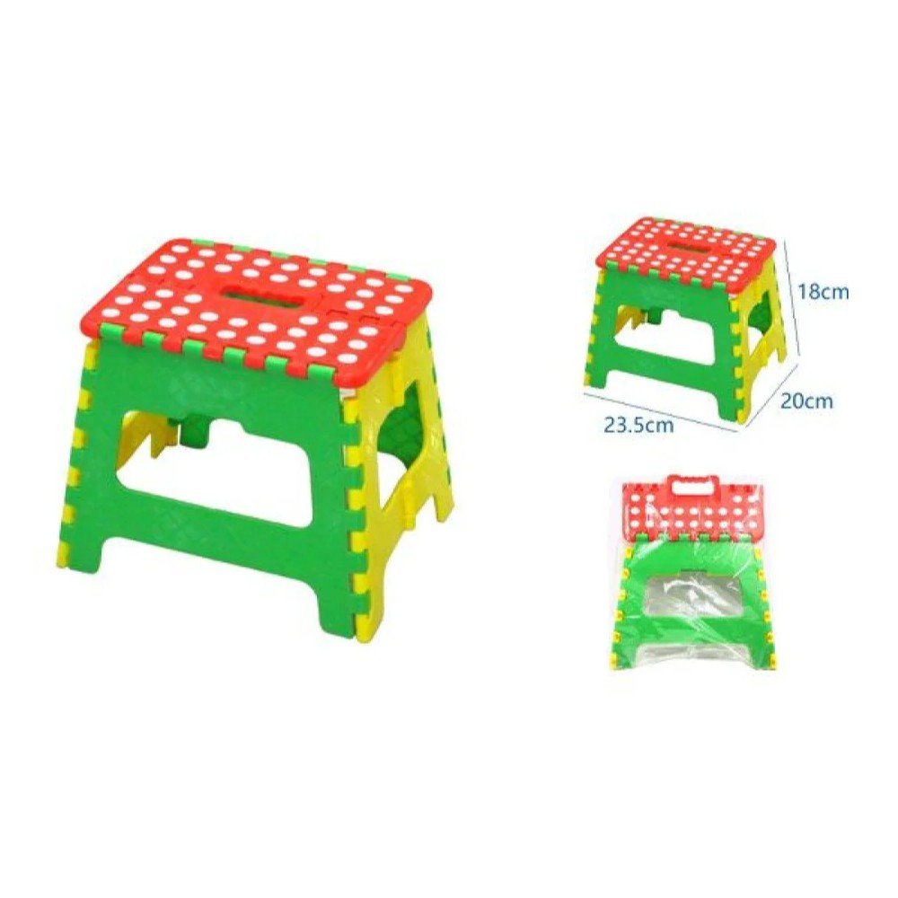 SILLA PLEGABLE DE  PLASTICO 18 X 20 X 23,5 CM por mayor en Chile