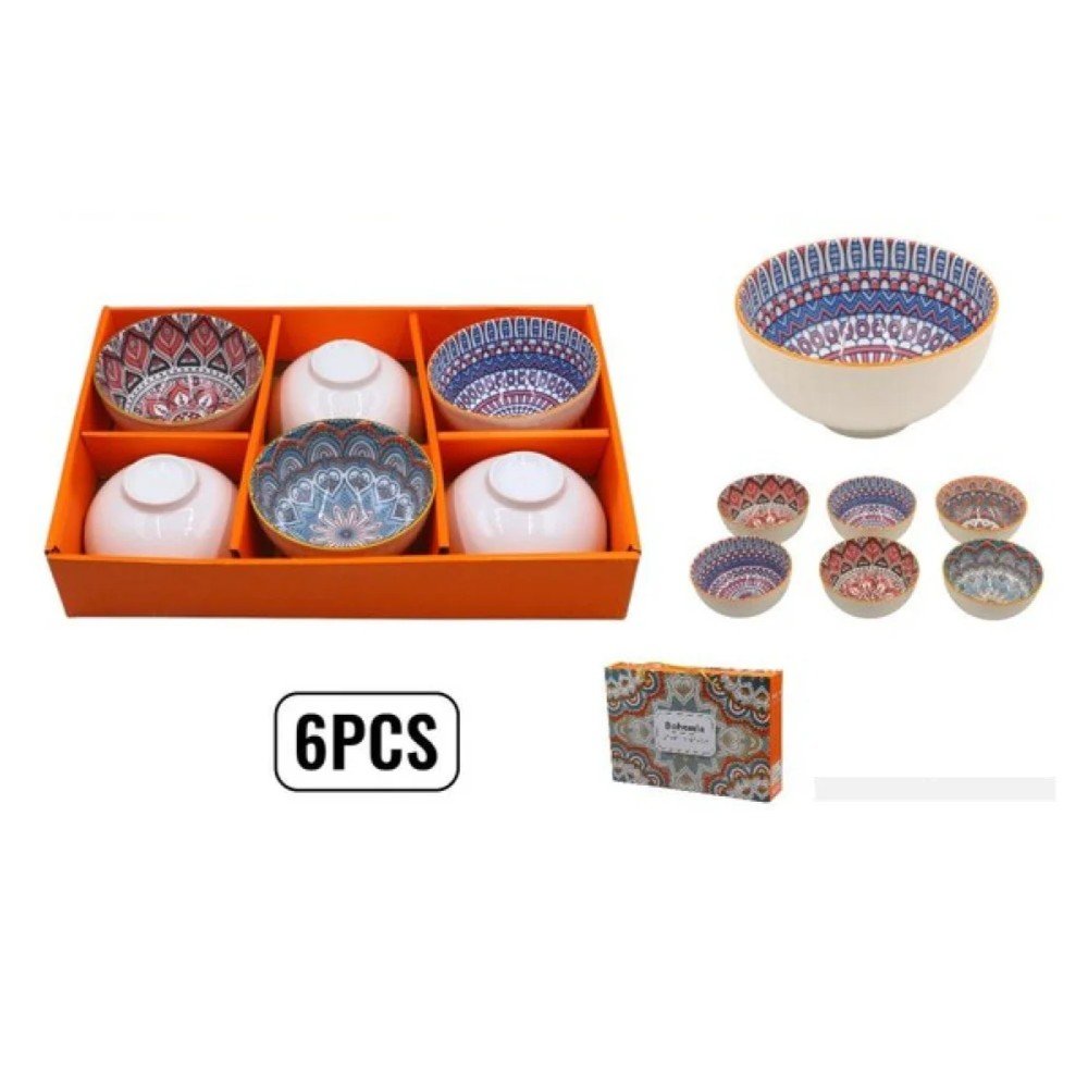 CUENCOS DE CERAMICAS 6 PZA por mayor en Chile