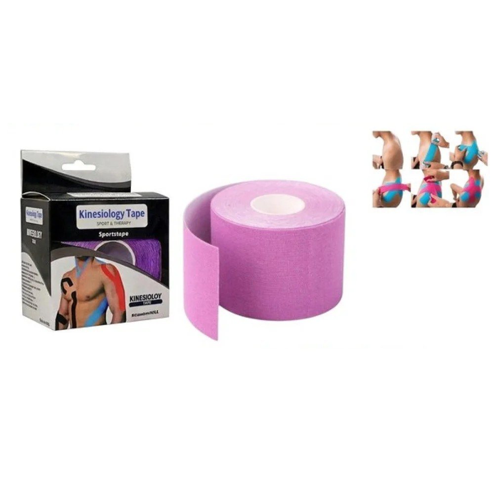 VENDA KINESIOLOGICA ADHESIVA MORADO 5 CM X 4,5 METROS por mayor en Chile