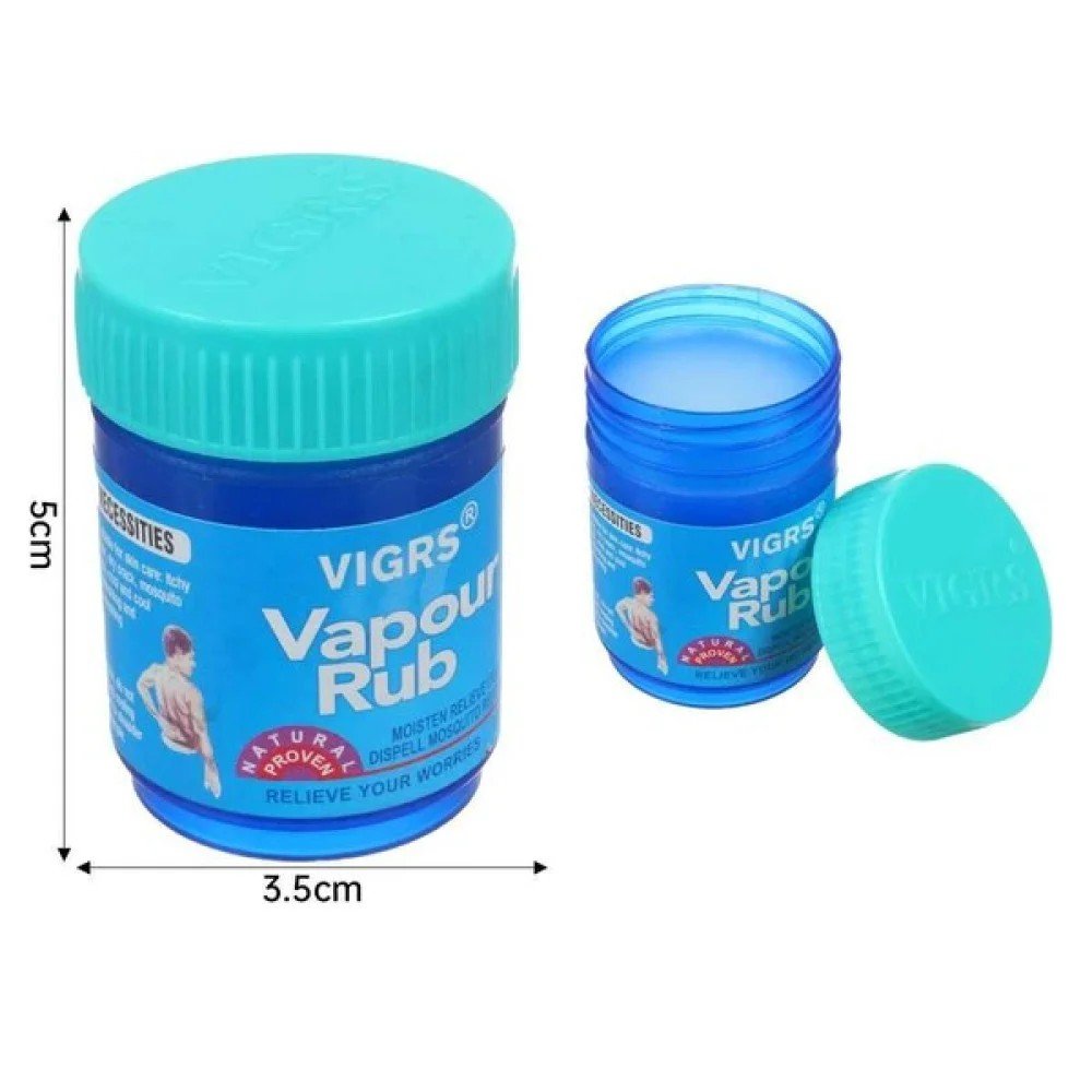 PMADA DE MENTA VAPOUR RUB 5 X 3,5 CM por mayor en Chile