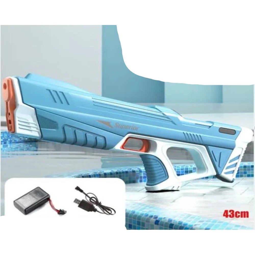 Pistola de agua eléctrica autocebante 43 CM por mayor en Chile
