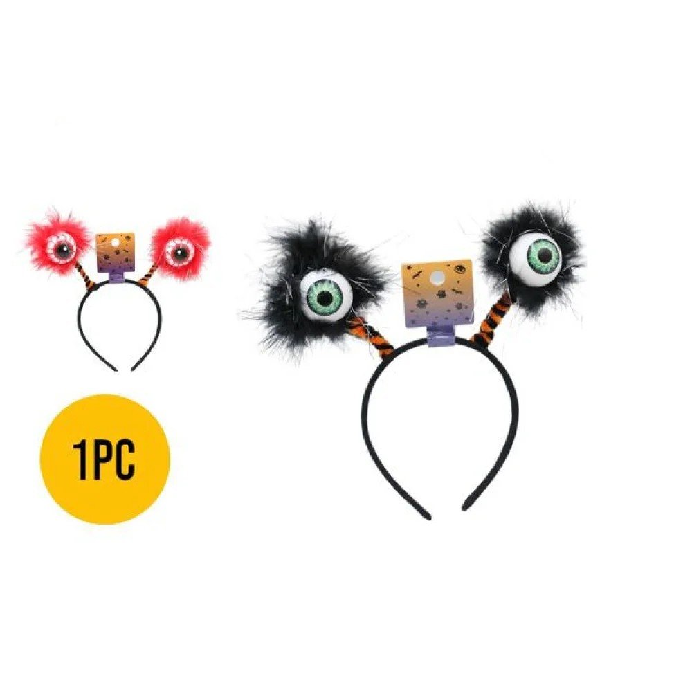 HALLOWEEN DIADEMA OJOS PELUDOS 1 Pza por mayor en Chile