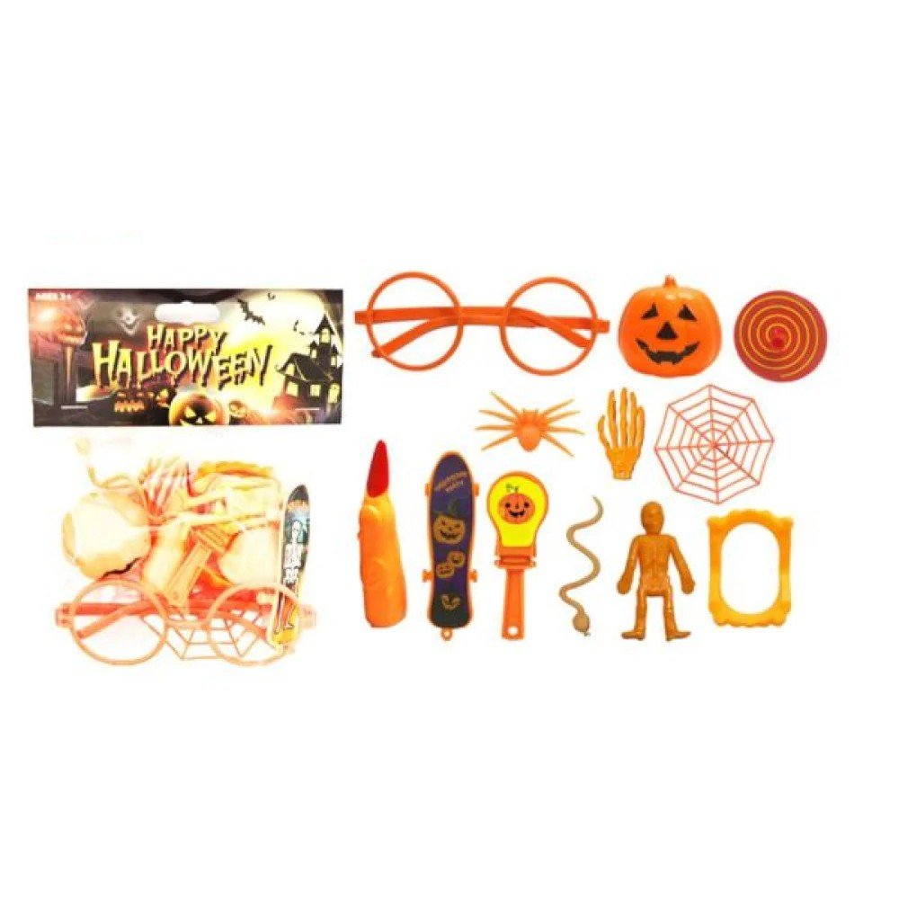 HALLOWEEN PACK FIGURAS MIXTAS NARANJA 1 Pza por mayor en Chile