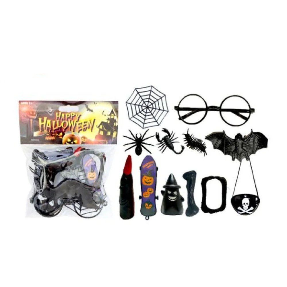 HALLOWEEN PACK FIGURAS MIXTAS NEGRO 1 Pza por mayor en Chile