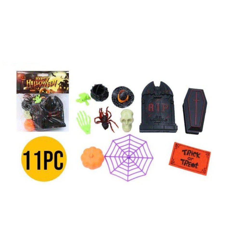 HALLOWEEN PACK FIGURAS MIXTAS TUMBA 1 Pza por mayor en Chile