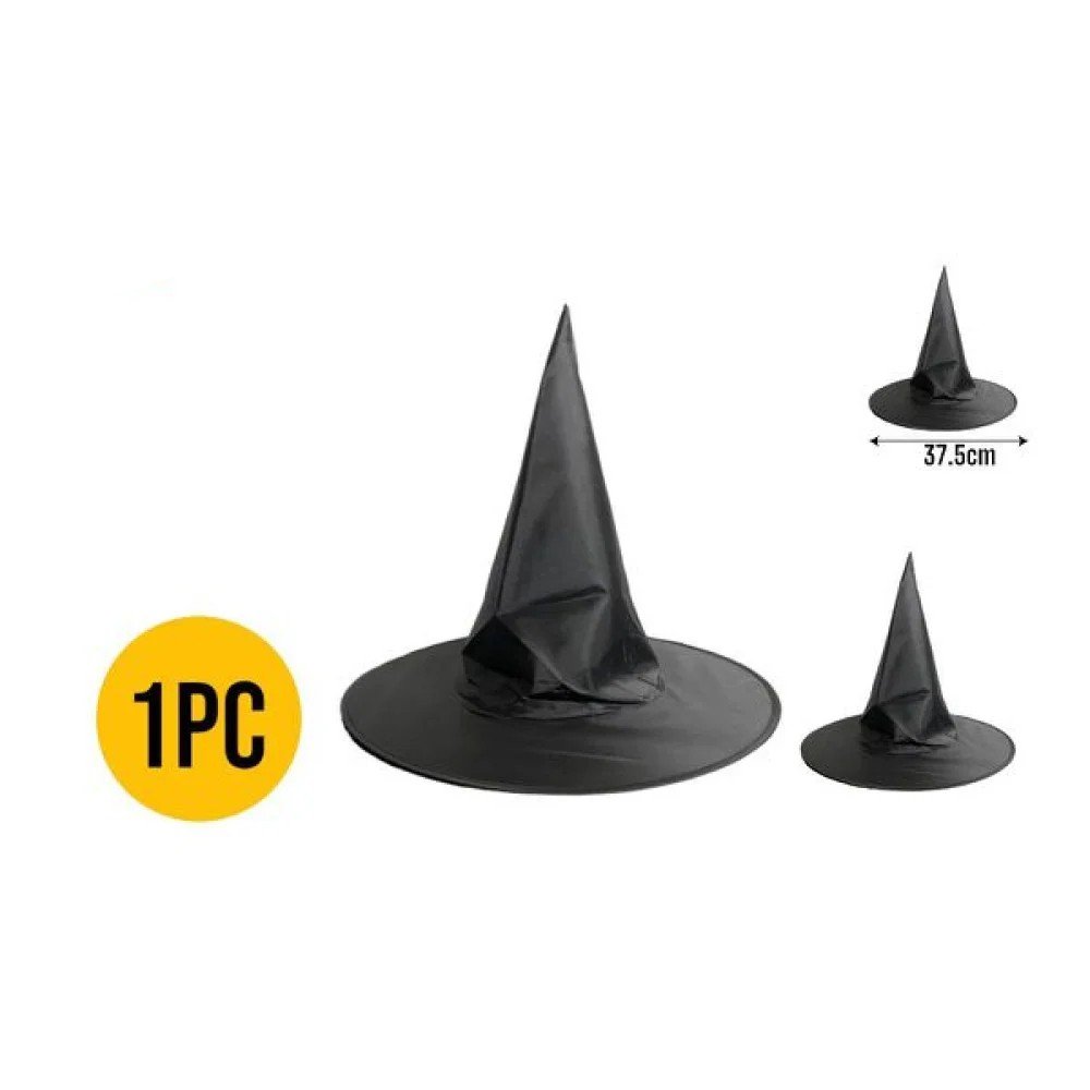 HALLOWEEN SOMBRERO TELA LISA 37.5 cm por mayor en Chile