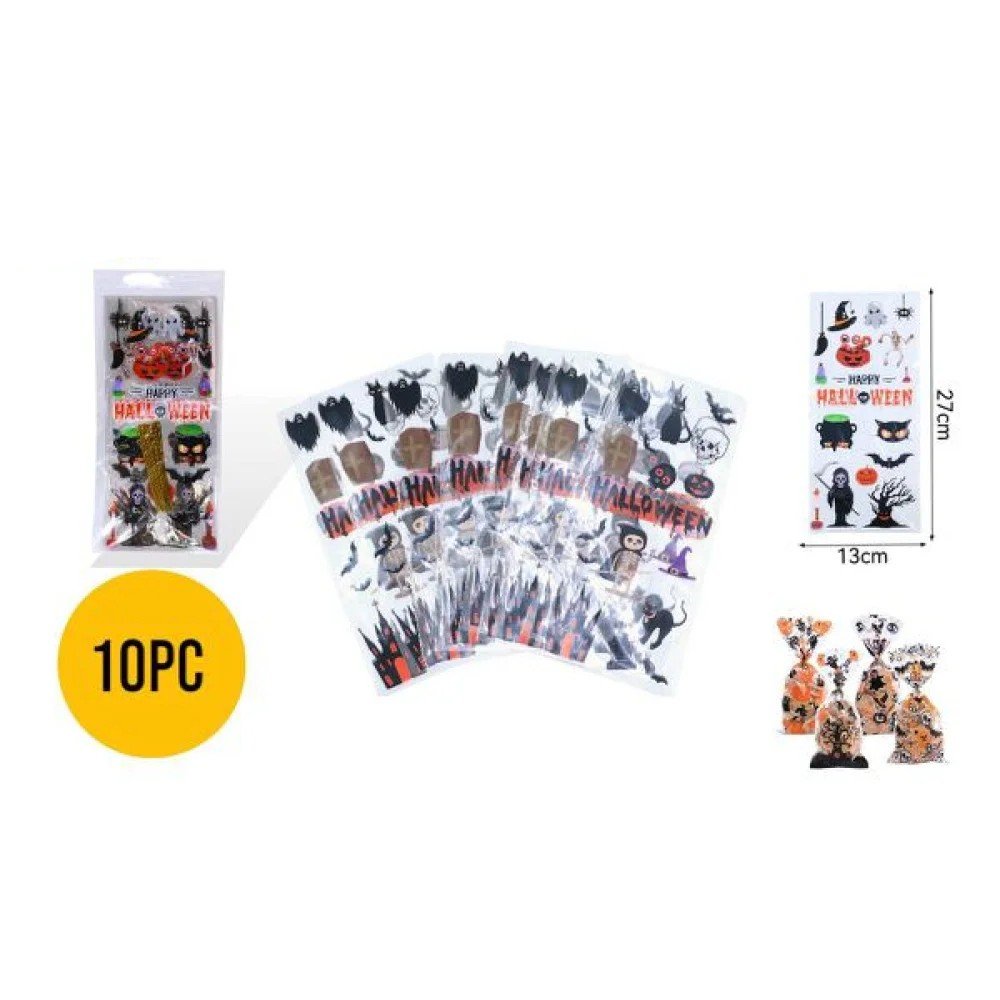 HALLOWEEN STICKERS GELATINA 13 X 27 CM por mayor en Chile