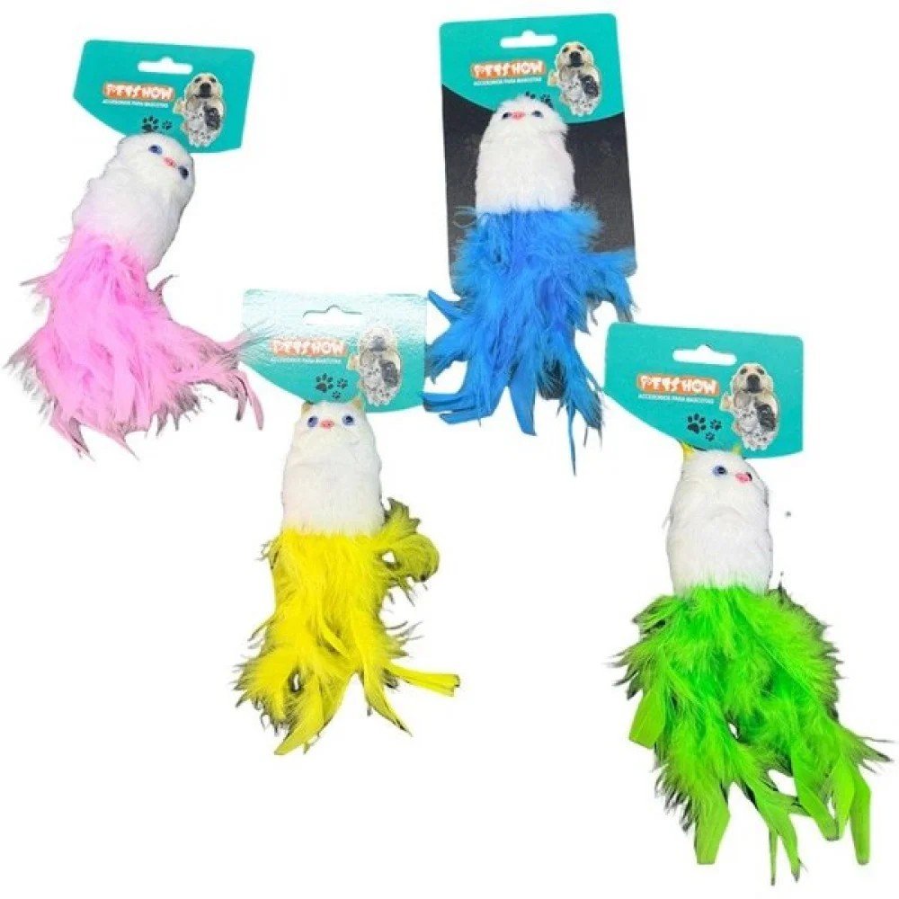 RATON COLA DE PLUMAS 1 PZA por mayor en Chile