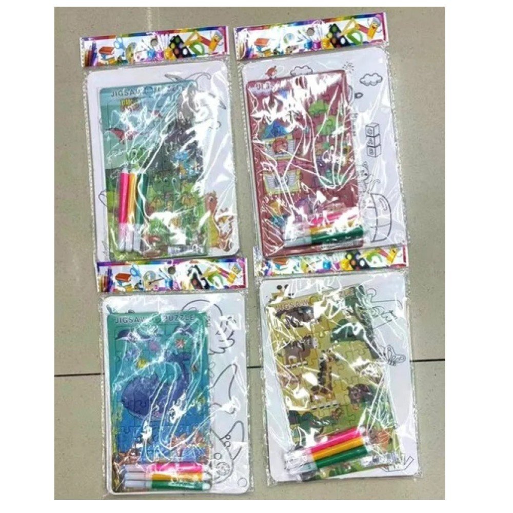 KIT PINTURA PUZZLE ROTULADOR 1 SET por mayor en Chile