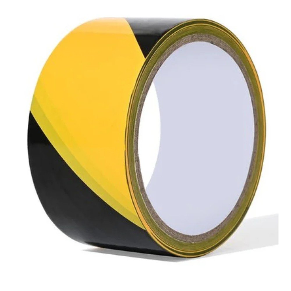 CINTA DE ADVERTENCIA AMARILLO-NEGRO 6 PZA- 48 MM X 50 METROS por mayor en Chile