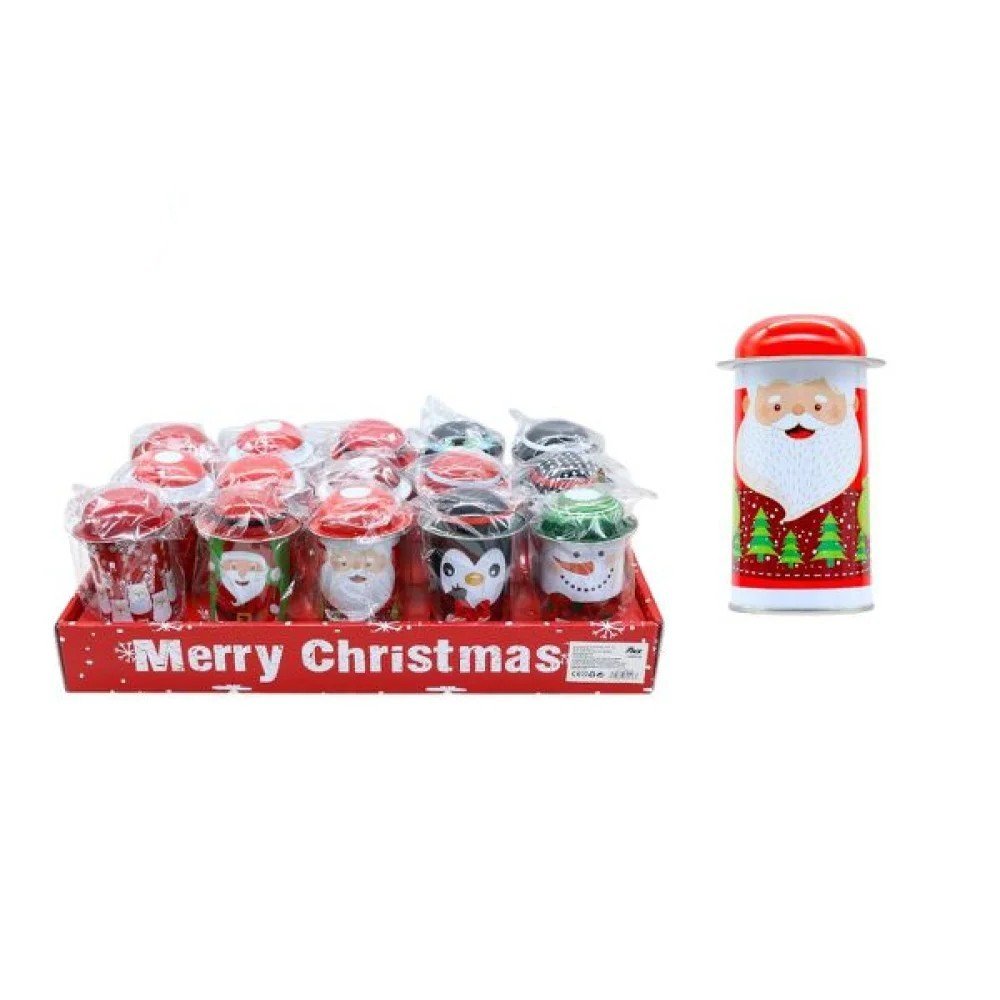 NAVIDAD CAJA METALICA 5,4 X 11 CM por mayor en Chile