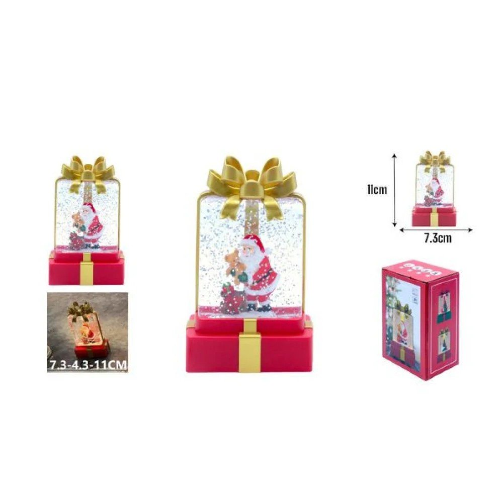 NAVIDAD LAMPARA DECORACION CAJA REGALO 7,3 X 11 CM por mayor en Chile