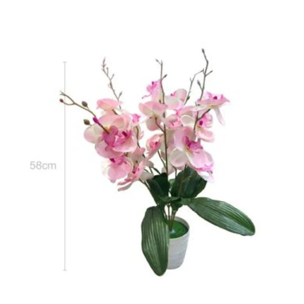 FLORES ORQUIDEAS ARTIFICIALES 58 CM por mayor en Chile