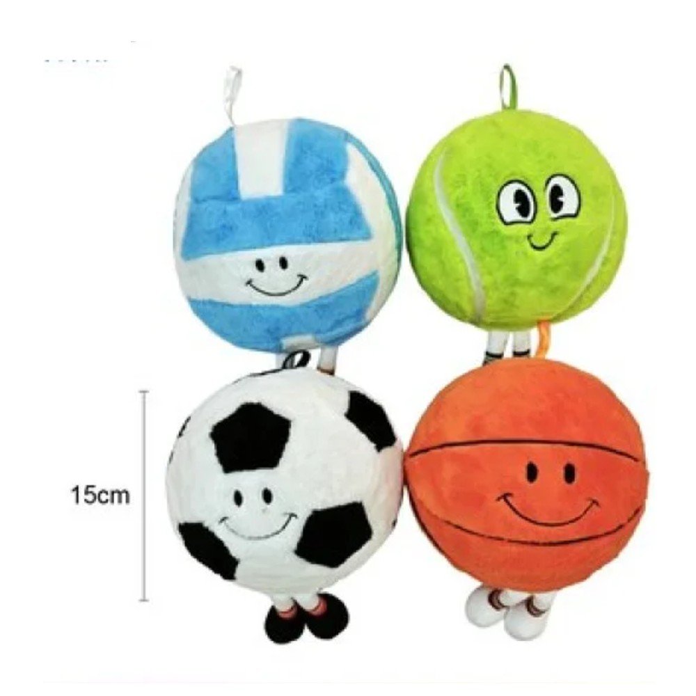 PELOTA DE PELUCHE 15 CM por mayor en Chile