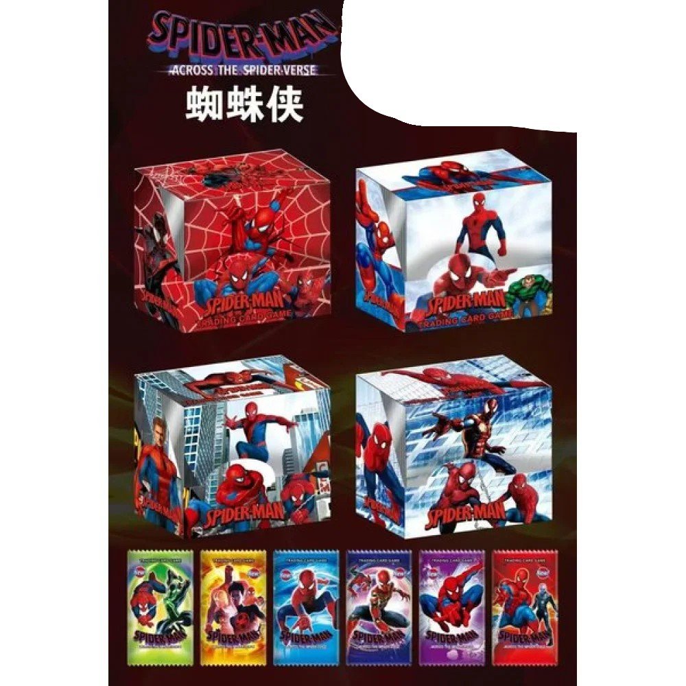 Cartas Spider-Man Across the Spider-Verse 8 pzas por mayor en Chile