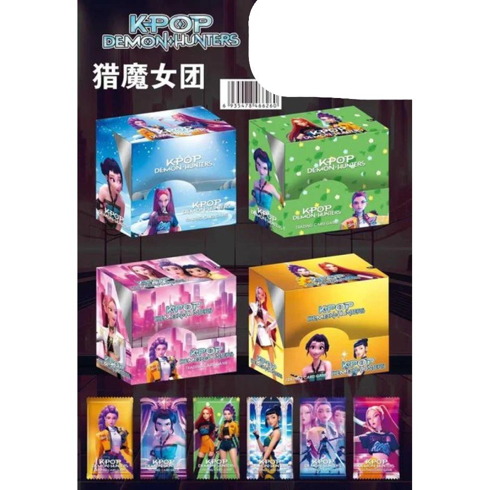 Cartas Kpop Demon Hunters 8 pzas por mayor en Chile
