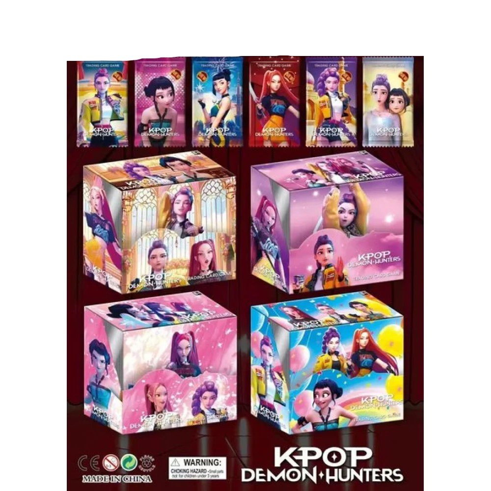 Cartas KPOP Demon Hunters 8 pzas por mayor en Chile
