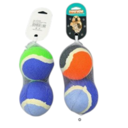 SET PELOTAS DE TENIS 2 PZA-7,5 CM por mayor en Chile