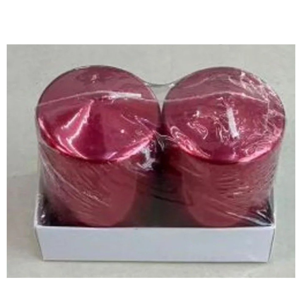 SET VELAS GRUESA 2 PZA -7,5 CM -300 GR por mayor en Chile