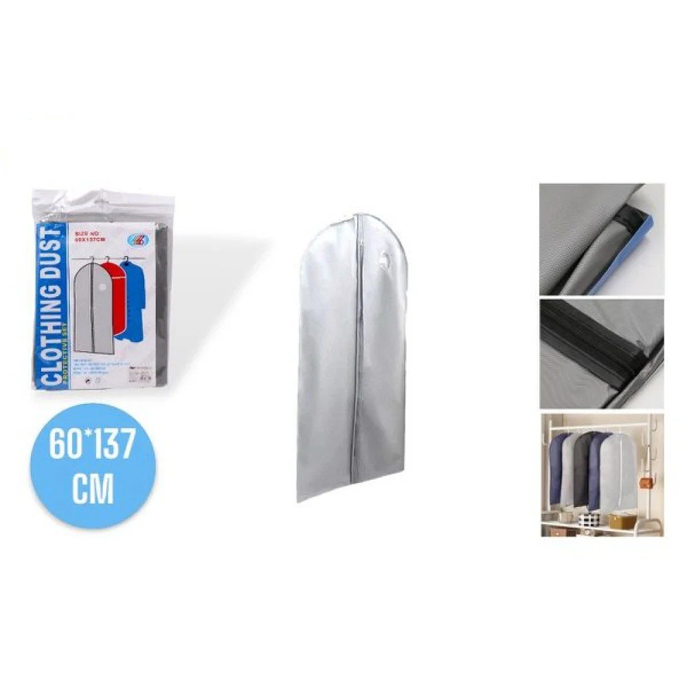 Funda Protectora de Ropa Larga con Cierre Frontal y Apertura Superior 60 x 137cm por mayor en Chile