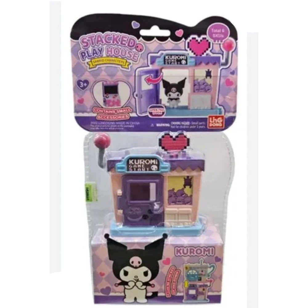 Playset coleccionable de Kuromi 1 Pza por mayor en Chile