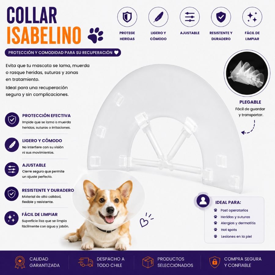 COLLAR ISABELINO 1 PZA - Número 20 por mayor en Chile
