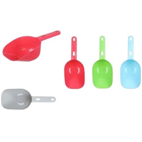 Pala dosificadora multiusos de plato profundo con mango ergonómico y orificios de sujeción mayorista — imagen 2