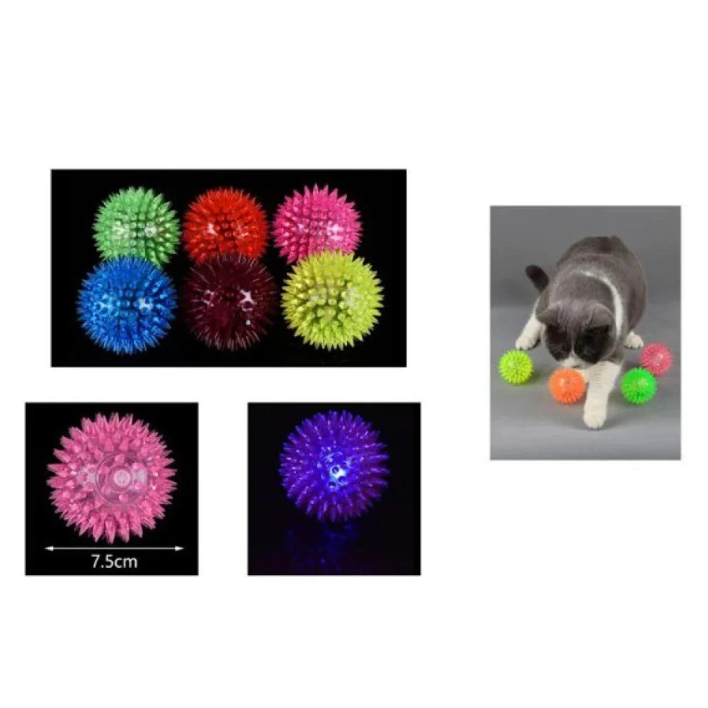 pelota con luz para perro 7.5cm por mayor en Chile