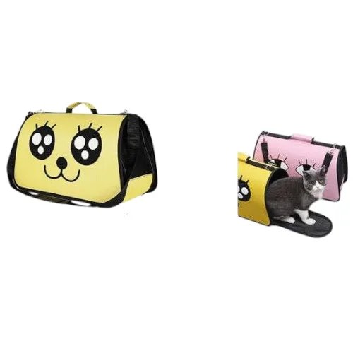 Bolso transportador pequeño para mascotas con diseño animado y apertura lateral mayorista — imagen 2
