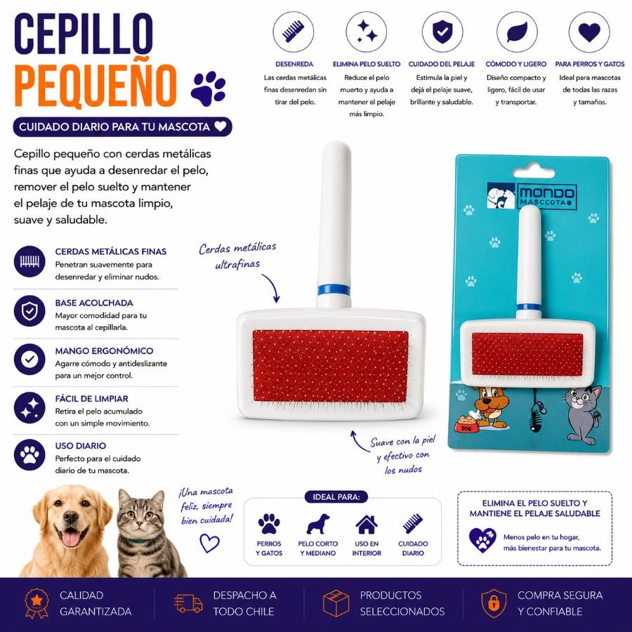 CEPILLO PEQUEÑO 1 PZA por mayor en Chile