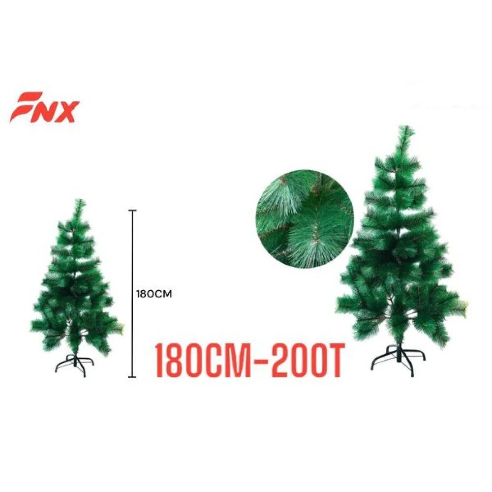 H16 180CM 200C ARBOL NAVIDAD VERDE AGUJA FINO 1 Pza por mayor en Chile