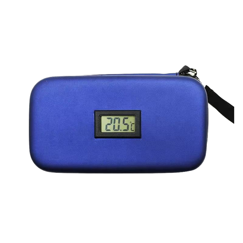 Estuche porta insulina rígido con termómetro digital lcd mayorista — imagen 3