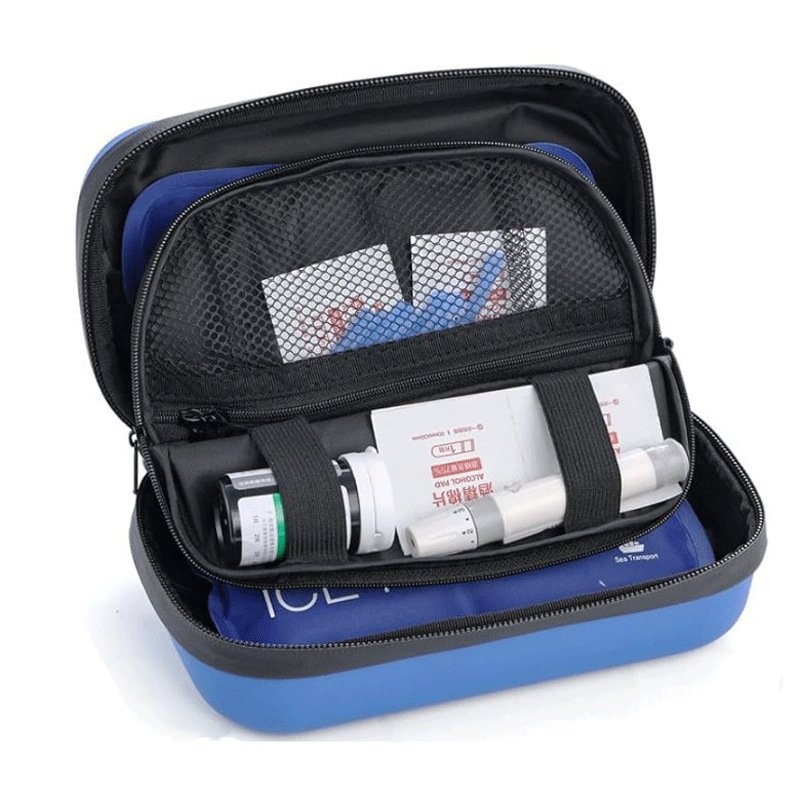 Estuche porta insulina rígido con termómetro digital lcd mayorista — imagen 4