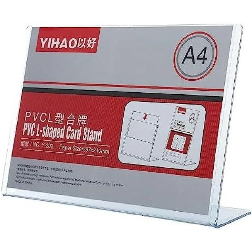 CARTEL DE MESA HORIZONTAL A4 1 PZA por mayor en Chile