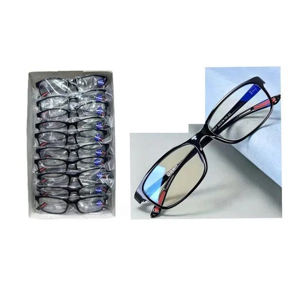 LENTES CON AUMENTO ANTI LUZ AZUL 1 PZA por mayor en Chile