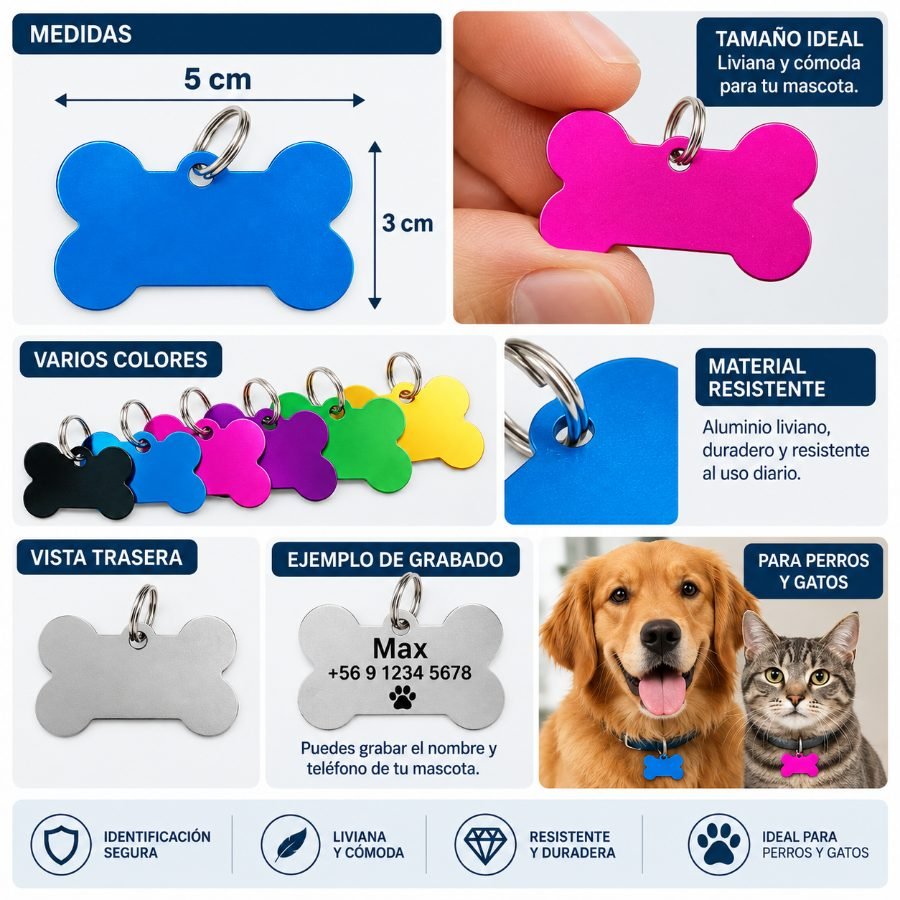 Placa para mascotas mayorista — imagen 2