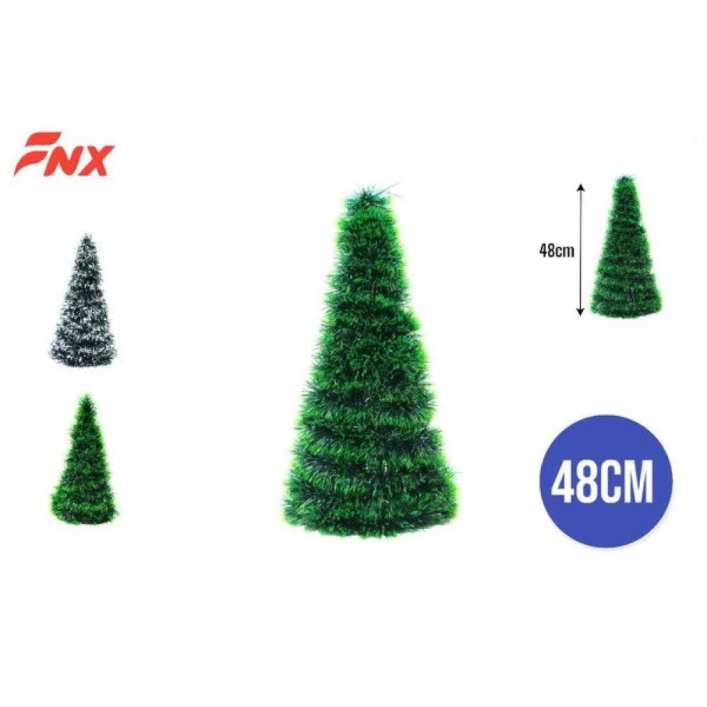 NAVIDAD  ARBOL CONO 48 cm-12 pza por mayor en Chile