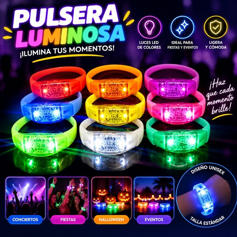 PULCERA LUMINOSA 7 cm por mayor en Chile