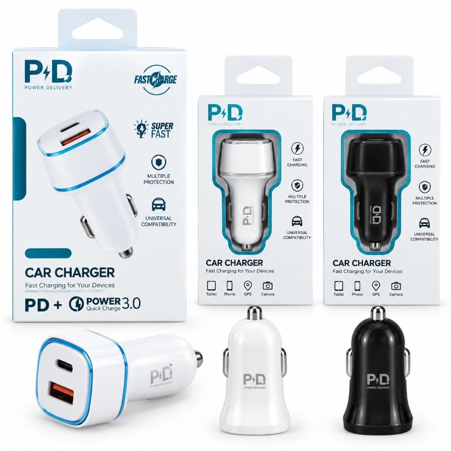 Cargador para auto pd mayorista — imagen 2