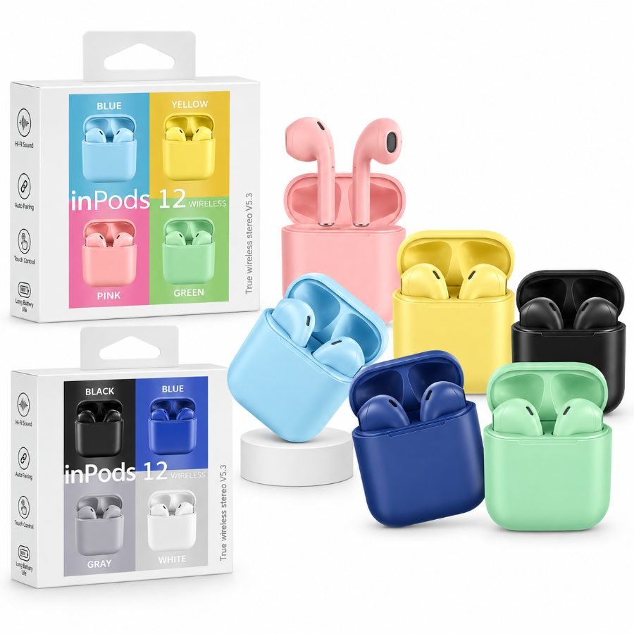 Audífono inalámbrico i12 bluetooth mayorista — imagen 2