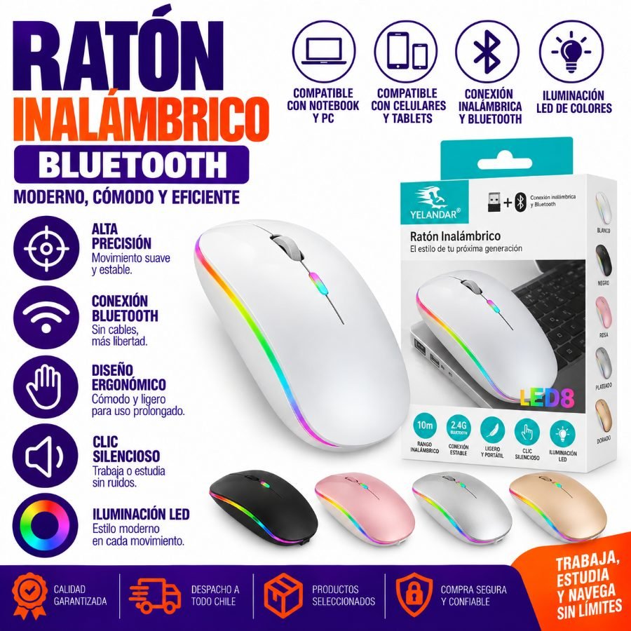 Raton inalambrico bluetooth mayorista — imagen 3
