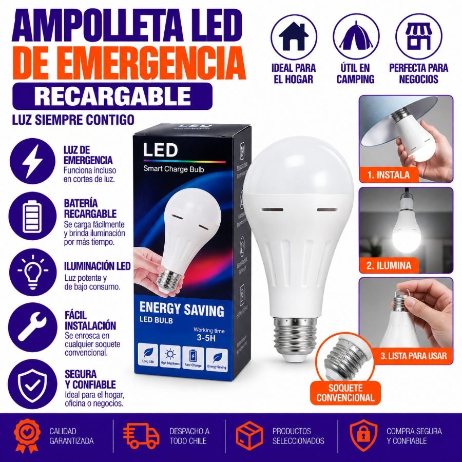 Ampolleta de emergencia mayorista — imagen 3