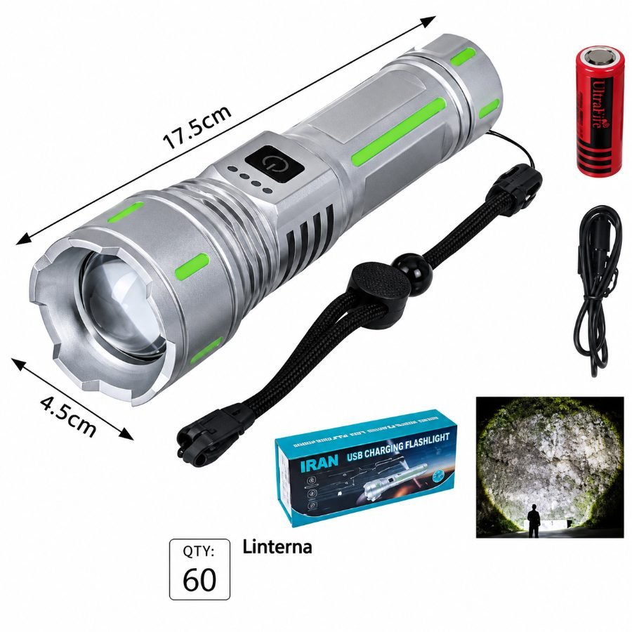 Linterna led de aleación de aluminio 1181 mayorista — imagen 2