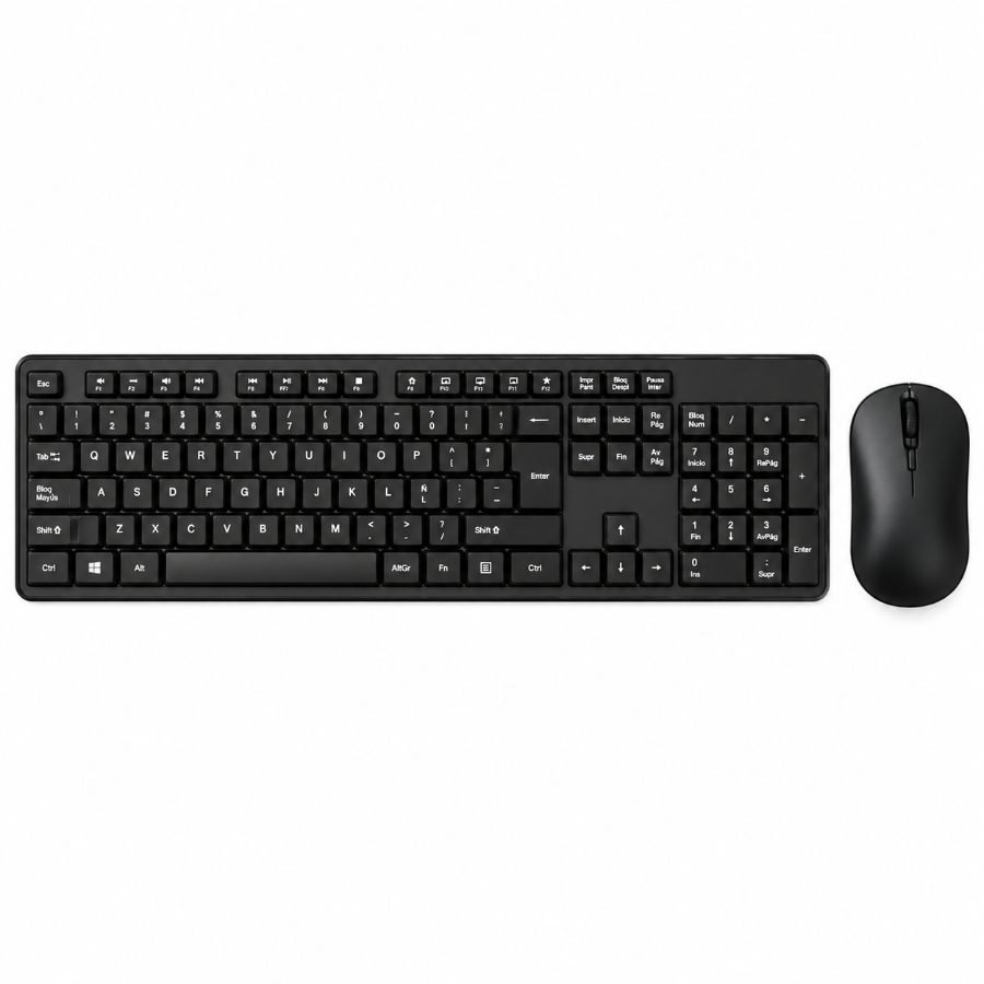 Teclado y mouse inalámbrico 2.4g w3600 mayorista — imagen 2